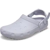 Crocs , uni, volwassenen, Classic Work clog, mauve nevelkleur, maat 45-46