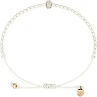 Fossil Armband 'SUTTON' goud / transparant / wit