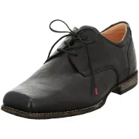 Think! Veterschoen 'Schnürschuh Herren 3-000005-0010 Glattleder in schwarz' chocoladebruin