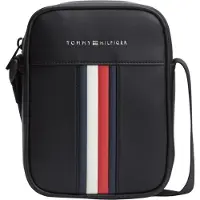 Tommy Hilfiger Schoudertas 'Metro' navy / rood / zwart / wit