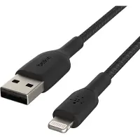 Belkin Braided A-LTG 0.15M BLK