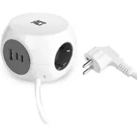 ACT AC2420 3 contacten stekkerdoos