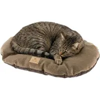 Ferplast kussen Stuart, 55 x 36 cm, textiel, bruin