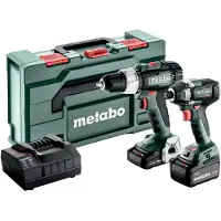 Metabo Accu Combo Set 18V SB 18 L + SSD 18 LT