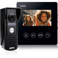 Eura Video intercom VDP-52A3 "ATIRA", zwart