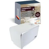 Schwaiger 661736 Moderne retro Bluetooth-luidspreker. Moderne, vintage speaker