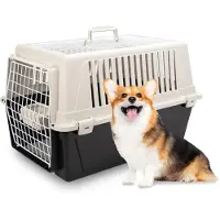 Ferplast transportbox voor kleine honden en katten, model ATLAS 30 OPEN, geschikt voor dieren tot 12 kg
