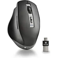 NGS Draadloze muis BLUR-RB, zwart