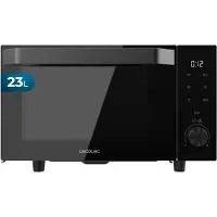 Cecotec Magnetron zonder draaitafel ProClean 6040, plat model met klepdeur. 800 W, 23 liter, 10 vermogensniveaus, 8 programma's.