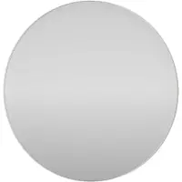 Basic Line Circolo Spiegel Rond - 80x80cm - Mat Wit - Glas - Rond - Spiegels, Badkamerspiegels - 8718835668181