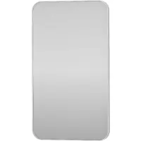 Proline Donna Spiegel Rond Kader 40x4x70 cm Mat Wit