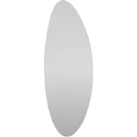 Basic Line Fico Spiegel Organisch - Incl. Montageplaat - 30x80cm - Glas - Organisch - Spiegels, Badkamerspiegels - 8718835684518