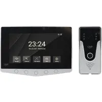 Pni DF780 video-intercomsysteem met 1 monitor, 7-inch 1080p touchscreen en kaart