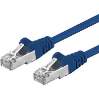 PremiumCord netwerkkabel, Ethernet, LAN- en patchkabel CAT6a, 10 Gbit/s, S/FTP