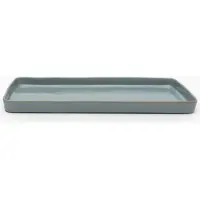 Serax Terres de Rêves schaal 38 x 18 cm stoneware smokey blue