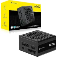 Corsair RM750e, 750 Watt, 100 - 240 Volt, 47 - 63 Hertz, 10 - 5 Ampère, 110 Watt, 750 Watt