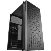 Mars Gaming MC-1000, Mini-tower, PC, Zwart, Micro ATX, Mini-ITX, Metaal, Gehard glas, Gaming