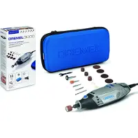 Dremel Mini-gereedschap 130W met 15 accessoires + set voor het snijden van metaal (3000Jc)