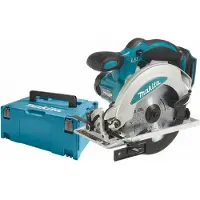 Makita DSS611ZJ Accuboormachine met cirkelzaagblad, 18V, 165 mm, in Makpac koffer grootte 3 met universele inlegplaat