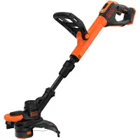 Black & Decker BCST918B-XJ, grastrimmer, 28 cm, D-vormige handgreep, zwart, oranje, accu, 18 V