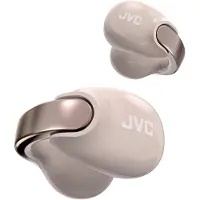 JVC Nearphones HA-NP1T-PN: Draadloze oordopjes met een oorclip-design, verkrijgbaar met een parelmoerlook