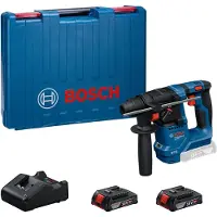 Bosch accu boorhamer met SDS plus GBH 18V-18 / 2x 2,0 Ah accu + l...