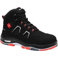 ELTEN Alan Xxtp Black-red Mid Esd S3s | Maat: 43