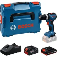 Bosch Professional accuschroefboormachine GSB18V-52, inclusief 2 accu's (2 of 4 Ah), oplader en L-BOXX