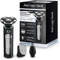 Jean Louis David Multi-purpose trimmer - - 4-in-1 GROOMING KIT - 3 heads - Digital display - Black