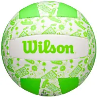 Wilson Volleybal Stamp, groen en wit