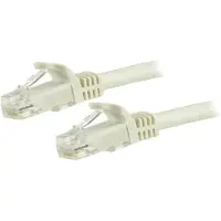 StarTech.com .com N6PATC750CMWH, 7,5 meter, Cat6, U/UTP (Twisted Pair), RJ-45, RJ-45, Wit
