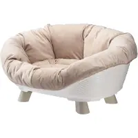 Ferplast Basket - - SOFA THRONE 4 - With cushion - White