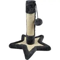 Love Story Kattenboom met speelgoed, sterrenvoet, hoogte 33 cm, natuurlijke kleur