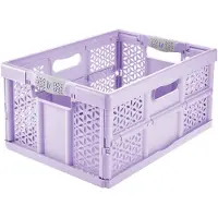 Keeeper , Opbergbox, Paars, Rechthoekig, Thermoplastisch elastomeer (TPE), Polypropyleen (PP), Effen kleur, Kunststof