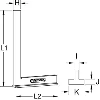Ks Tools 3000215 300.0215 Blokhaak
