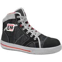 ELTEN Veiligheidsschoenen met veters, model SENSATION Mid ESD, veiligheidsklasse S2, maat 41