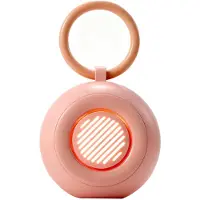 Zimilo slaaphulp voor baby's met nachtlampje, 15 geluiden, automatische afspeling bij huilen, 15 volume standen, timer, oplaadbaar via USB, geluidsmachine voor baby's, roze