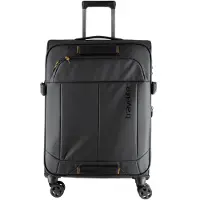 Travelite Briize 4 wielen Trolley M 67 cm met uitbreidingsplooi zwart