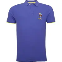 U.s. polo assn. Shirt donkerblauw / grijs / donkerlila