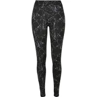 Urban Classics Leggings smoky blue / zwart / wit