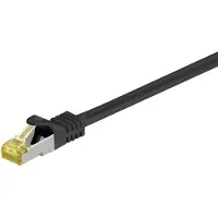 Goobay 92655 LAN-kabel, 10 meter, dubbel afgeschermd (S-FTP) - Netwerkkabel CAT 7