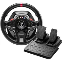 Thrustmaster T128-P SimTask Pack - Racestuur & Pedaalset - Inclusief SimTask Steering Kit - Force Feedback - Compatibel met PS5, PS4 & PC