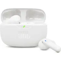 JBL Wave Beam 2: Draadloze Bluetooth-oordopjes met noise-cancelling, wit