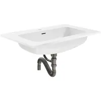 Sonni Wastafel, wit, 80 x 50 x 18 cm
