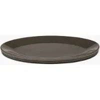Serax Serveerschaal Dune Tableware By Kelly Wearstler Dark Brown L 57 x 44 x 4 cm