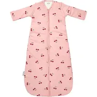 Meyco Baby Cherry Baby Slaapzak Met Afritsbare Mouwen - Soft Rose - 110cm - 2.5 TOG