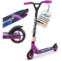 ArtSport Stuntstep Galactic Cruiser in paars zwart
