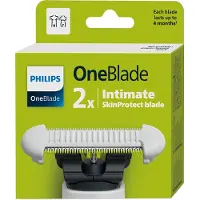 Philips Intimate SkinProtect Blade - Vervangmesjes – Unisex – Wit – 2 stuks - QP229/50