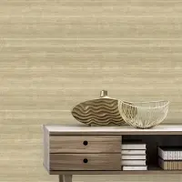 Overig Vliesbehang Sublime Lineair Texture Metallic - Beige- 10,05m X 52cm
