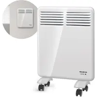 Taurus CHTA 500, Elektrische convector, 24 uur timer, IP24, Geschikt voor binnen gebruik, Wandmontage, Vloerplaatsing, Wit